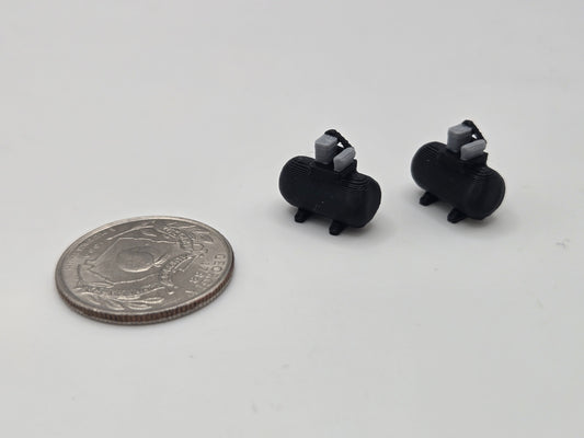 1/64 Scale Small Shop Compressor *2 Pack*