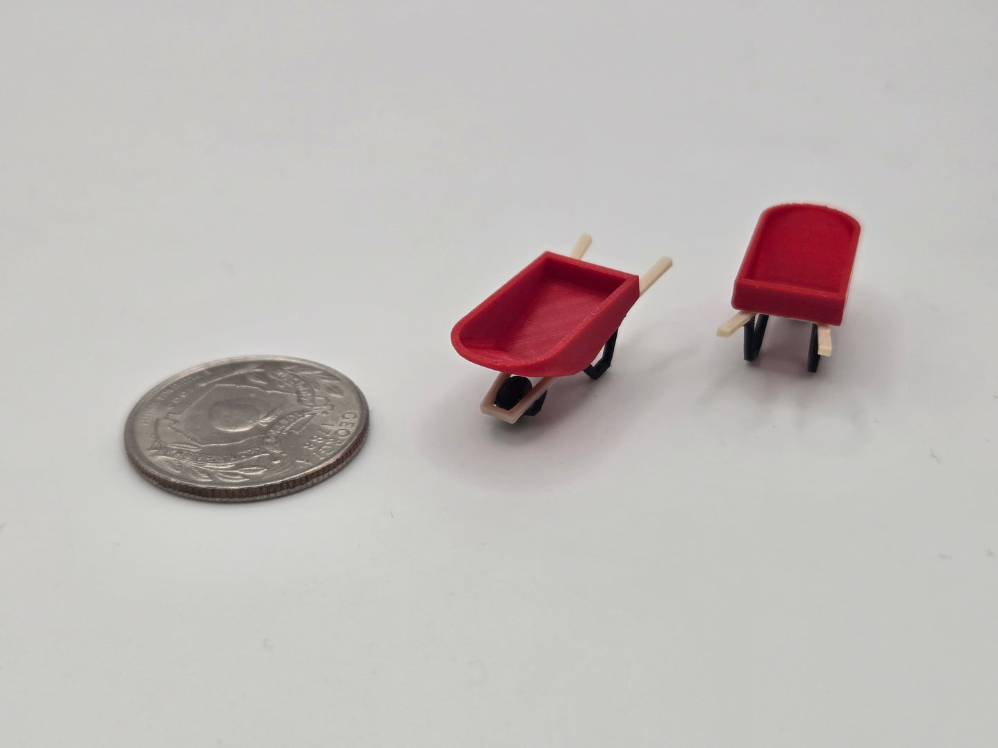 1/64 Scale Wheel Barrow *2 Pack*