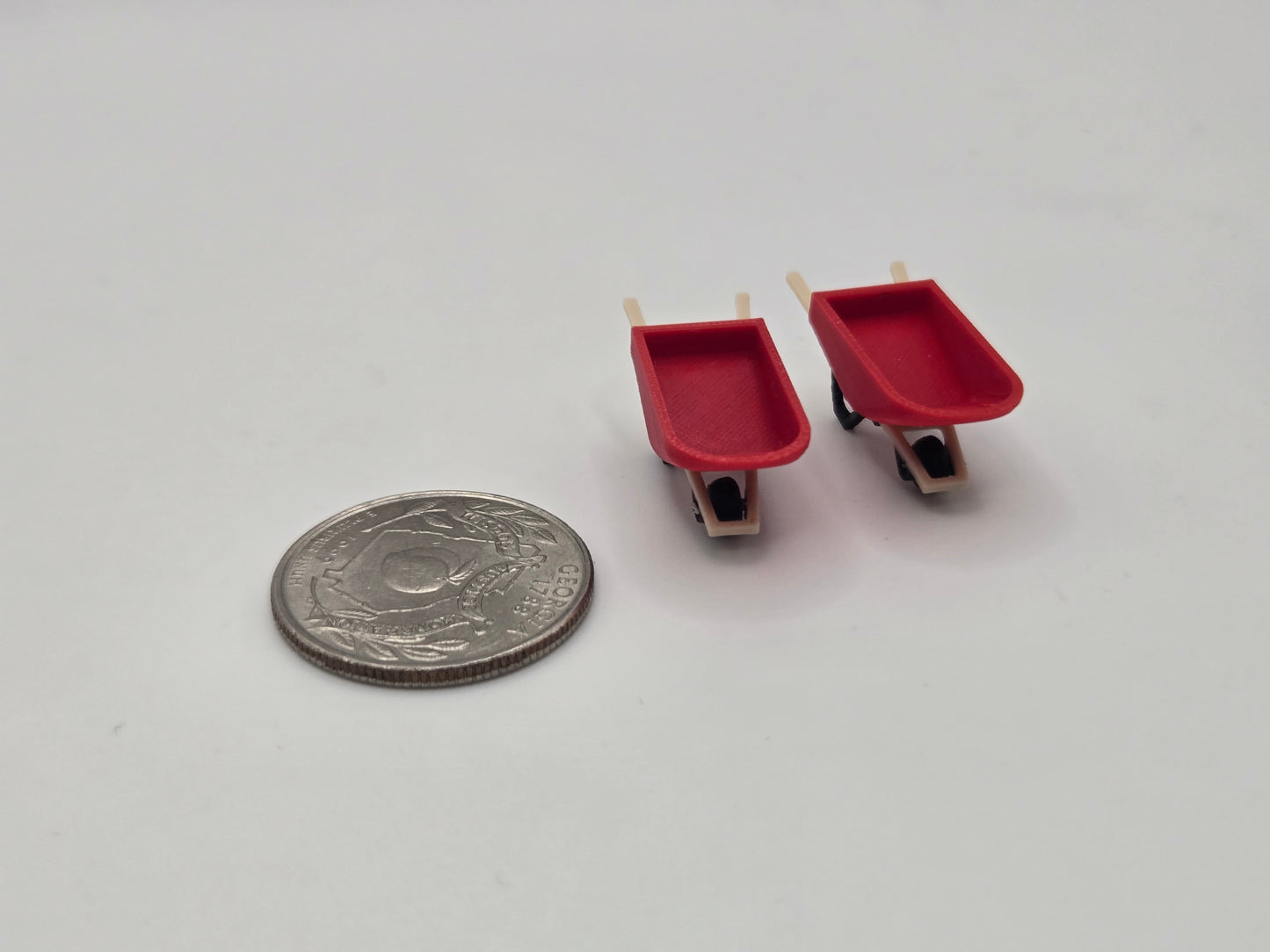 1/64 Scale Wheel Barrow *2 Pack*