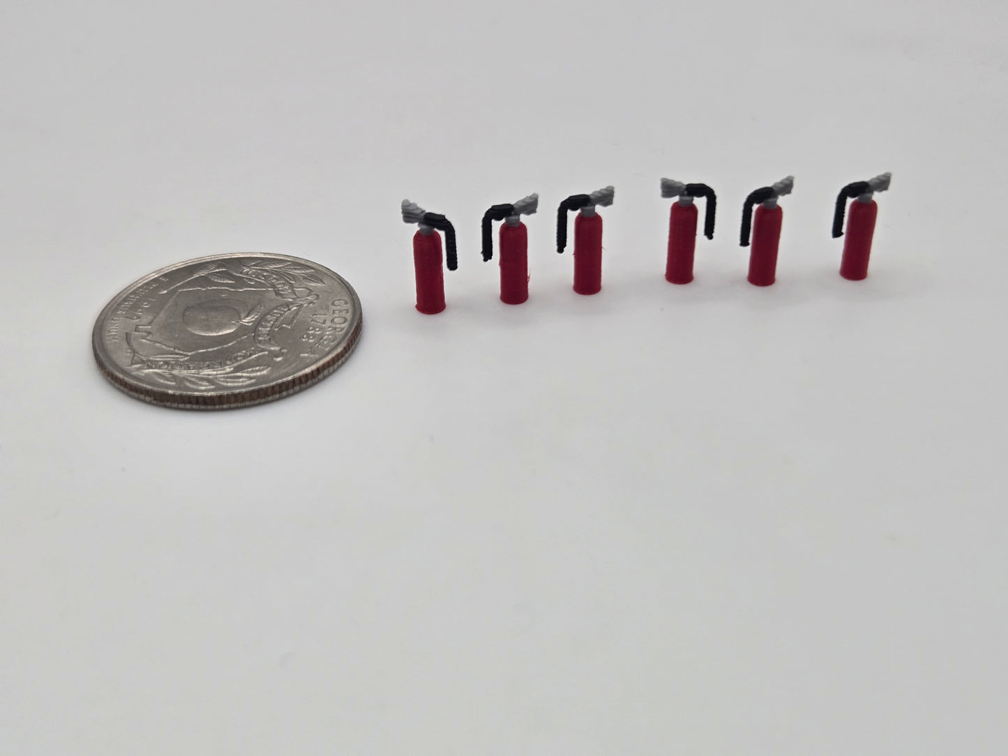 1/64 Scale Fire Extinguisher *6 Pack*
