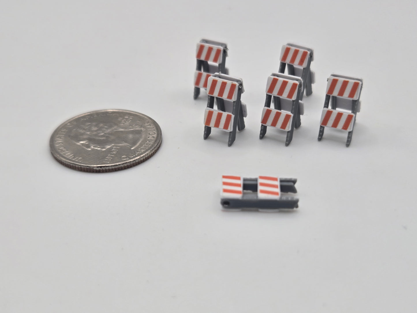 1/87 Scale Folding Type II Barricades *6 Pack*