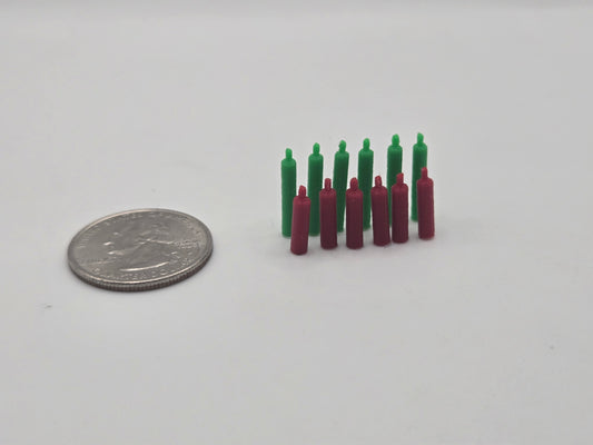 1/87 Scale Welding Gas Tanks *12 Pack*