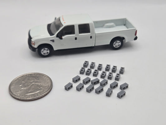1/87 Scale Concrete Blocks *24 Pack*