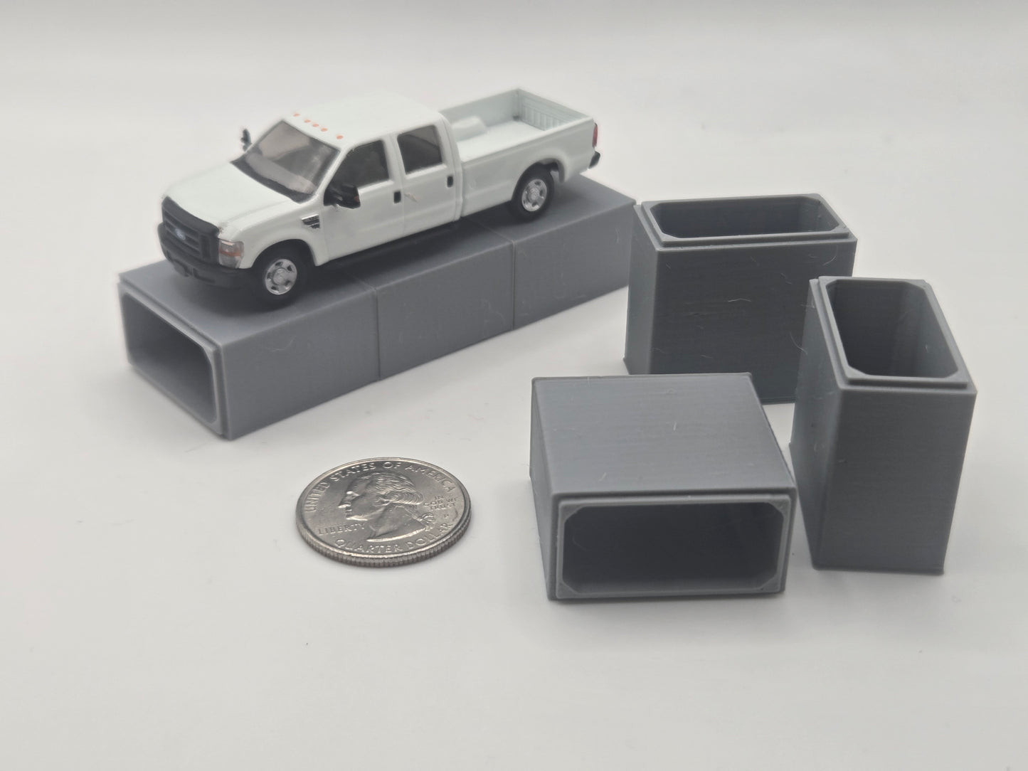 1/87 Scale 8'x4'x8'  Box Culvert *6 Pack*