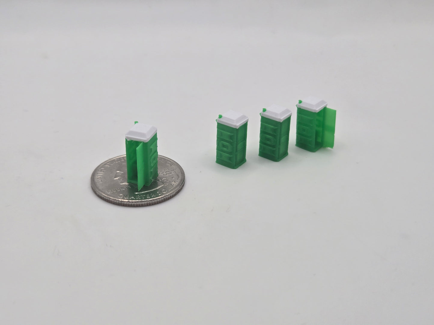 N Gauge Porta-Potty *4 pack*