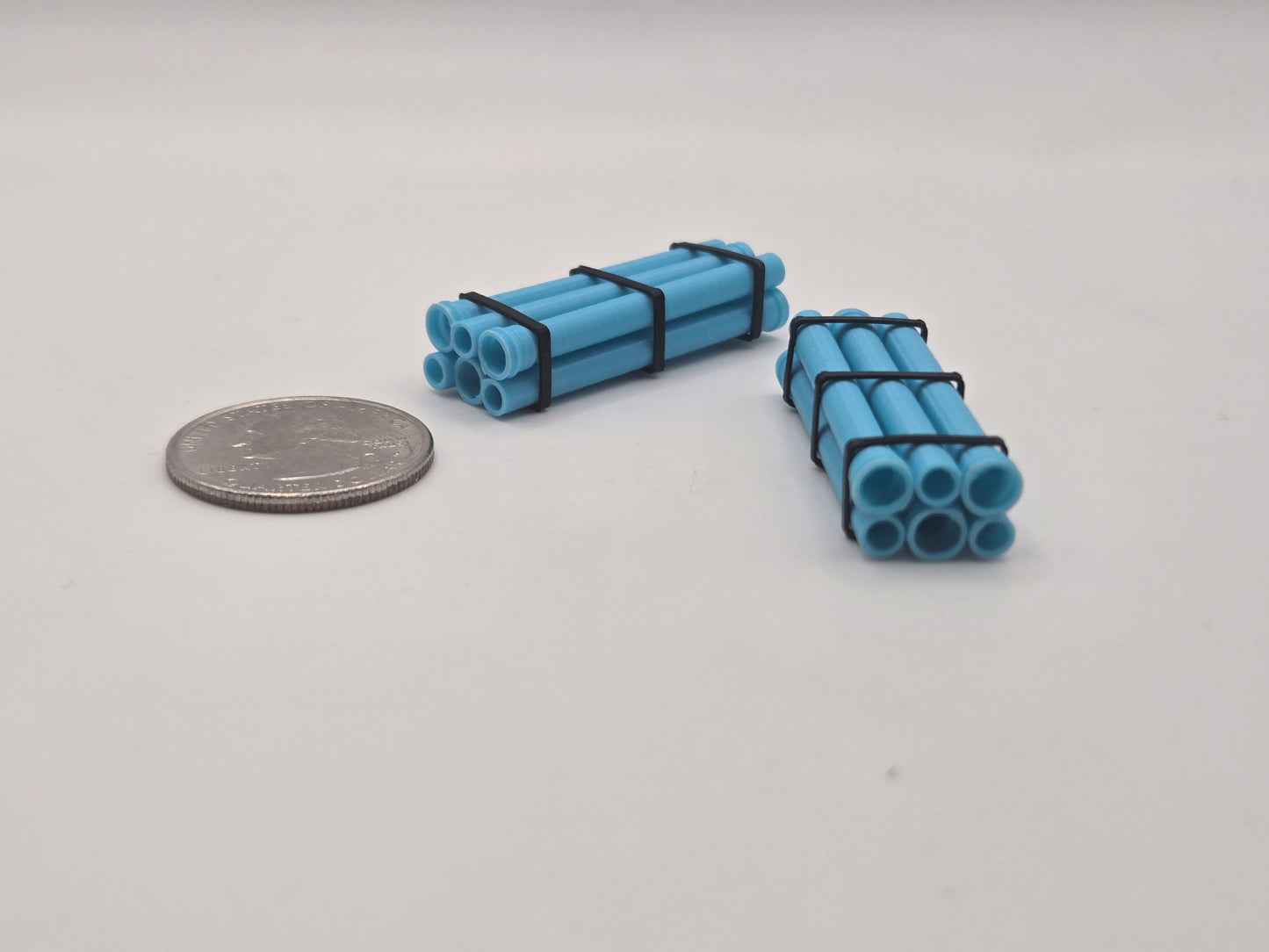 N Gauge 24" DR14 PVC Water Pipe *2 Pack*