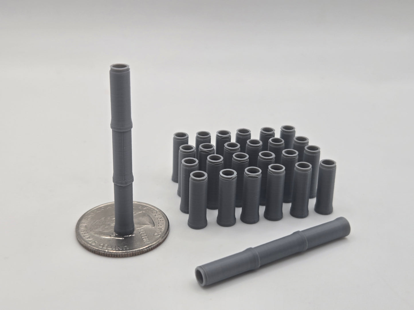 N Gauge 24" Reinforced Concrete Pipe RCP *30 Pack*