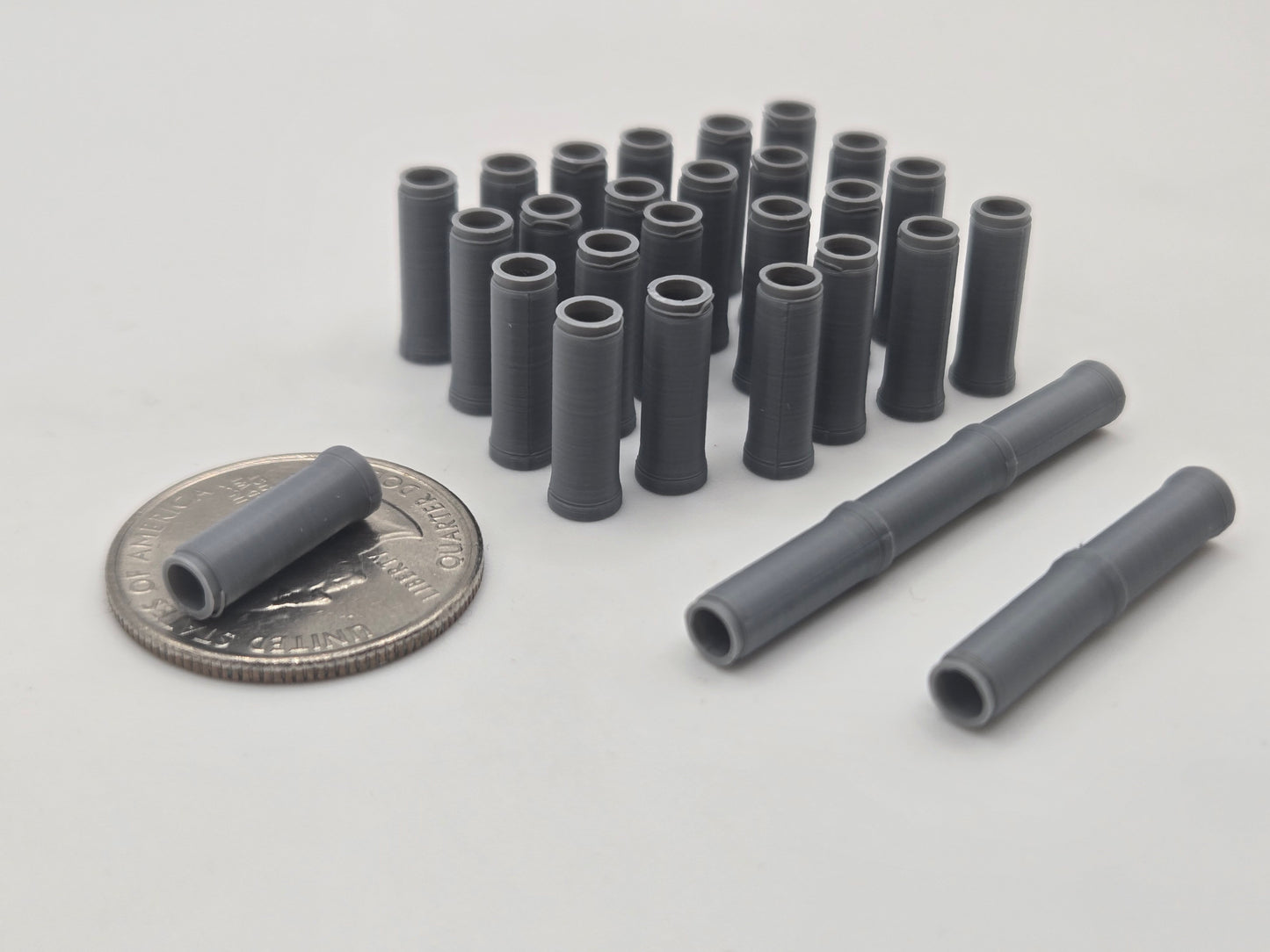 N Gauge 24" Reinforced Concrete Pipe RCP *30 Pack*