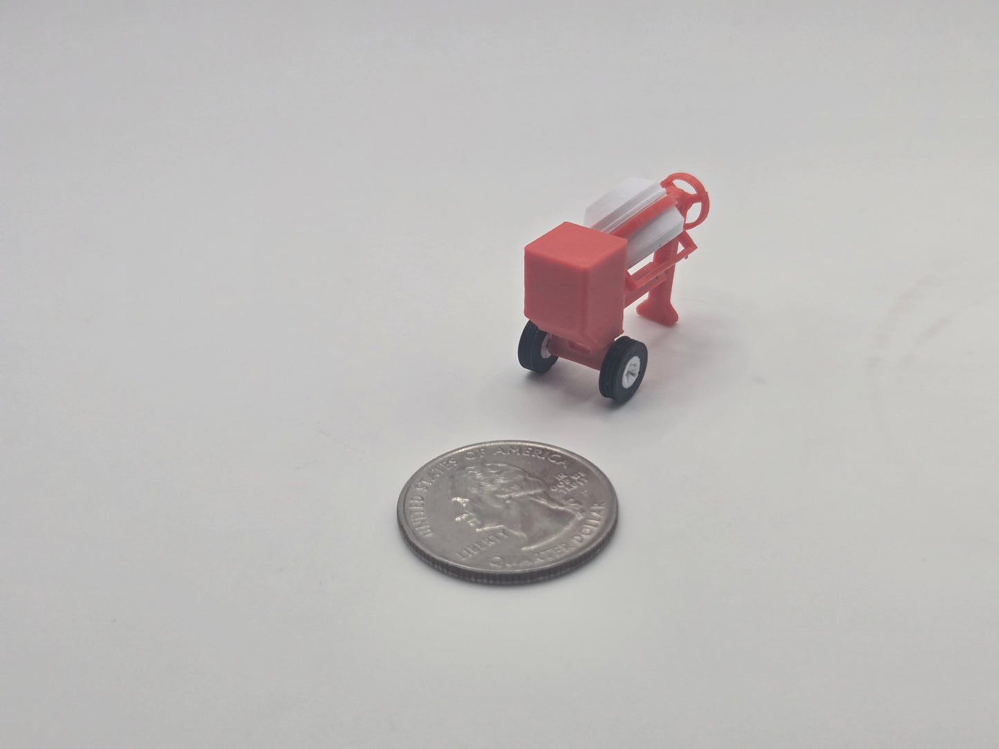 1/87 Scale Posable 12CF Concrete Mixer