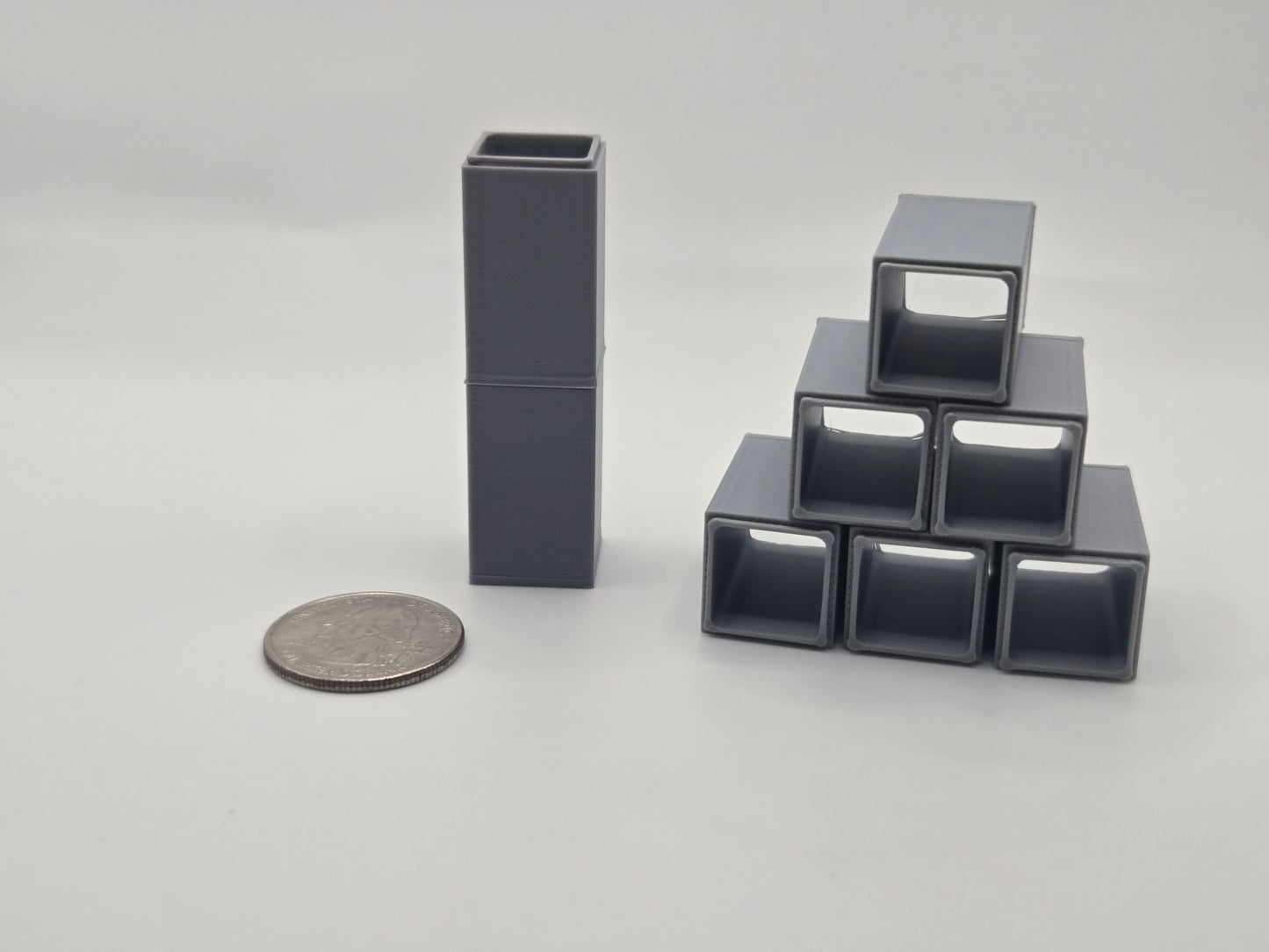 1/87 Scale 4'x4'x8'  Box Culvert *8 Pack*