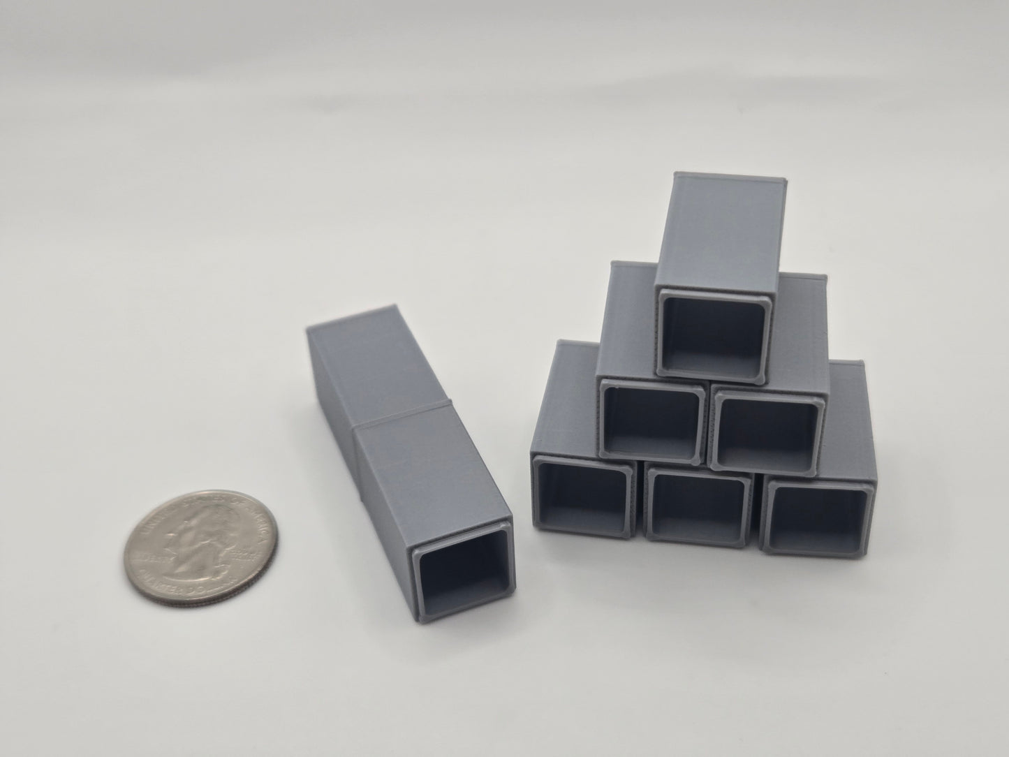 1/87 Scale 4'x4'x8'  Box Culvert *8 Pack*
