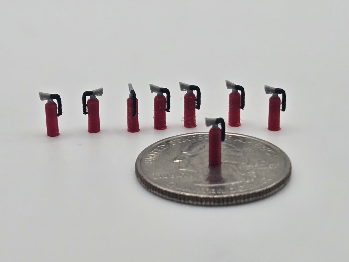 1/87 Scale Fire Extinguisher *8 Pack*