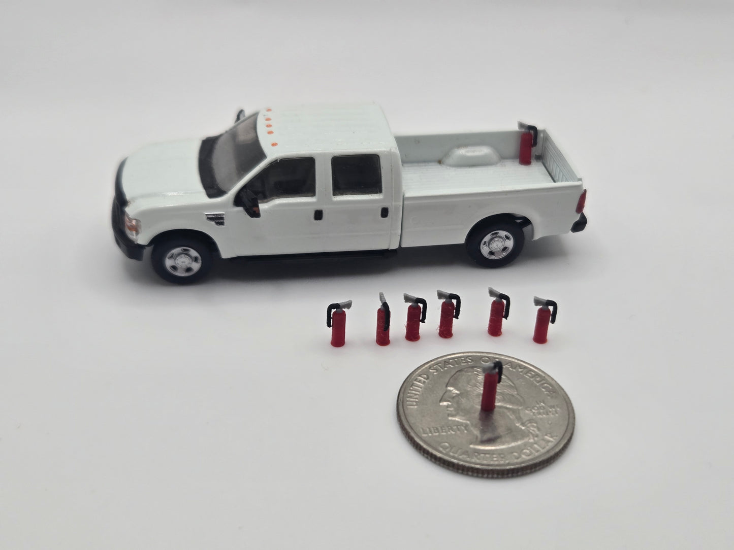 1/87 Scale Fire Extinguisher *8 Pack*