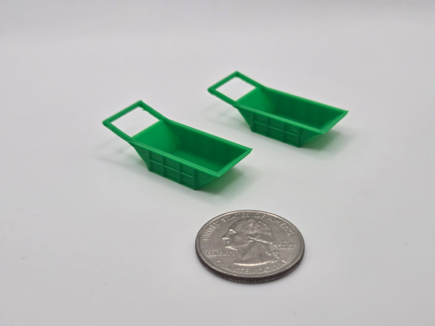 N Gauge 12 Cubic Yard Bedding Box *2 Pack*