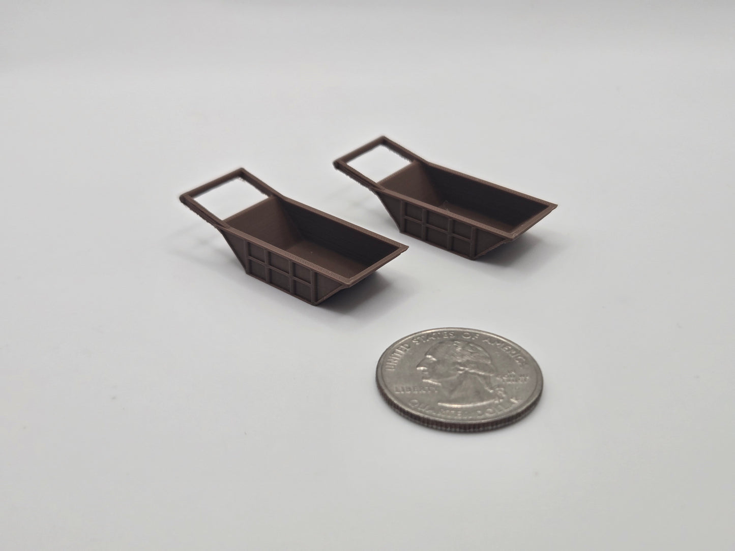N Gauge 12 Cubic Yard Bedding Box *2 Pack*