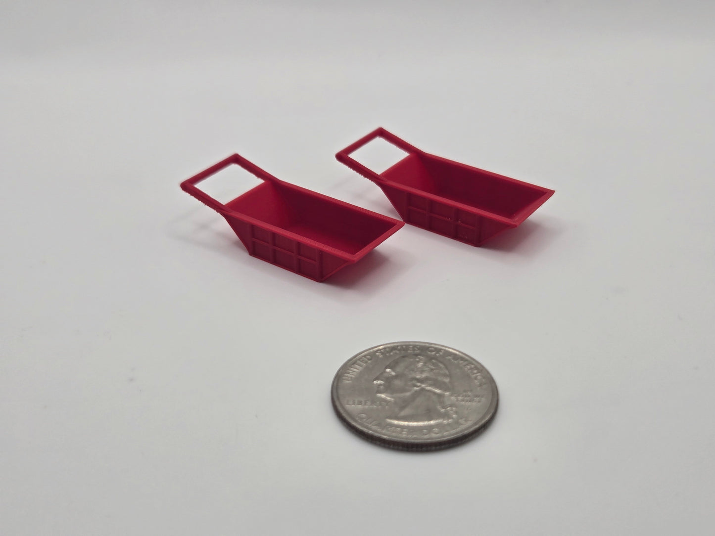 N Gauge 12 Cubic Yard Bedding Box *2 Pack*