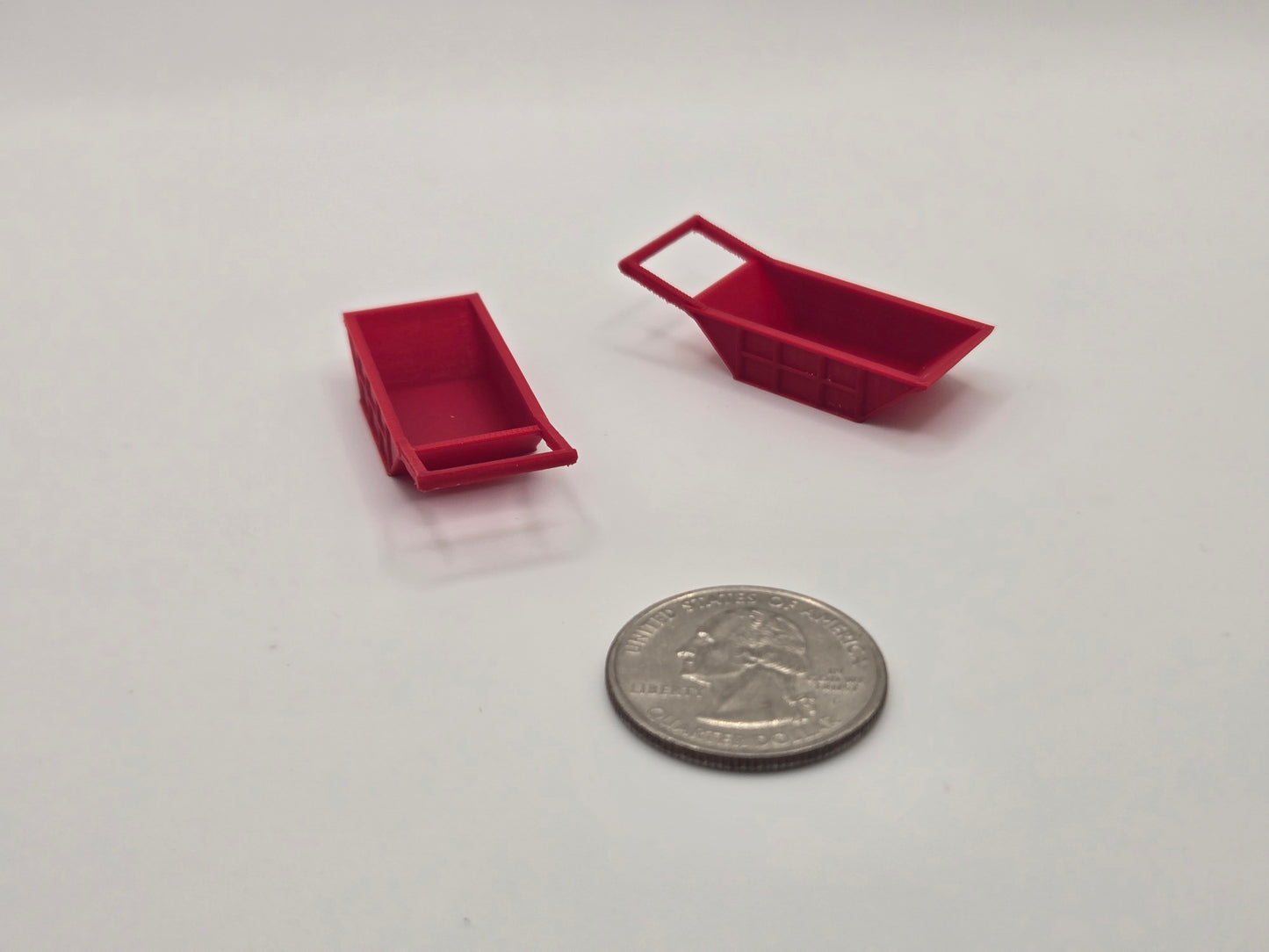 N Gauge 12 Cubic Yard Bedding Box *2 Pack*