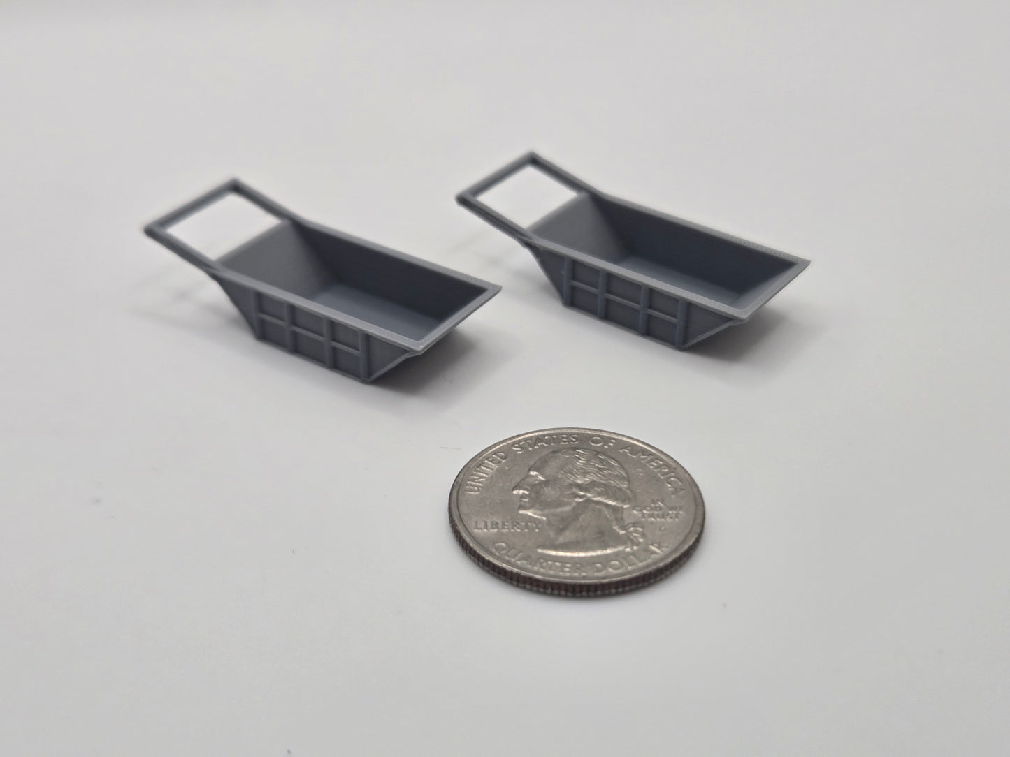 N Gauge 12 Cubic Yard Bedding Box *2 Pack*