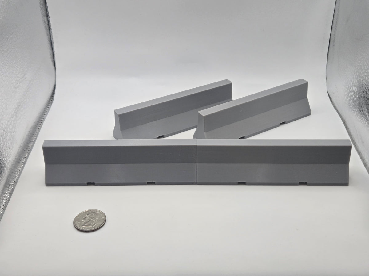 1/24 Scale Jersey Barriers *4 Pack*
