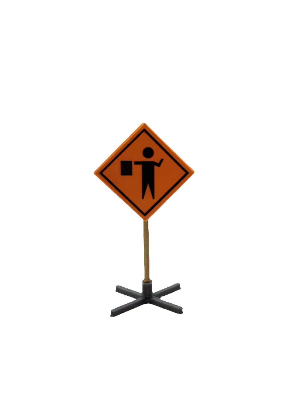 1/50 Scale Caution Sign