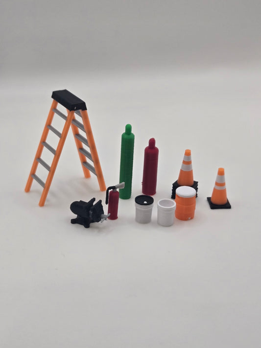 1/50 service truck accessory kit