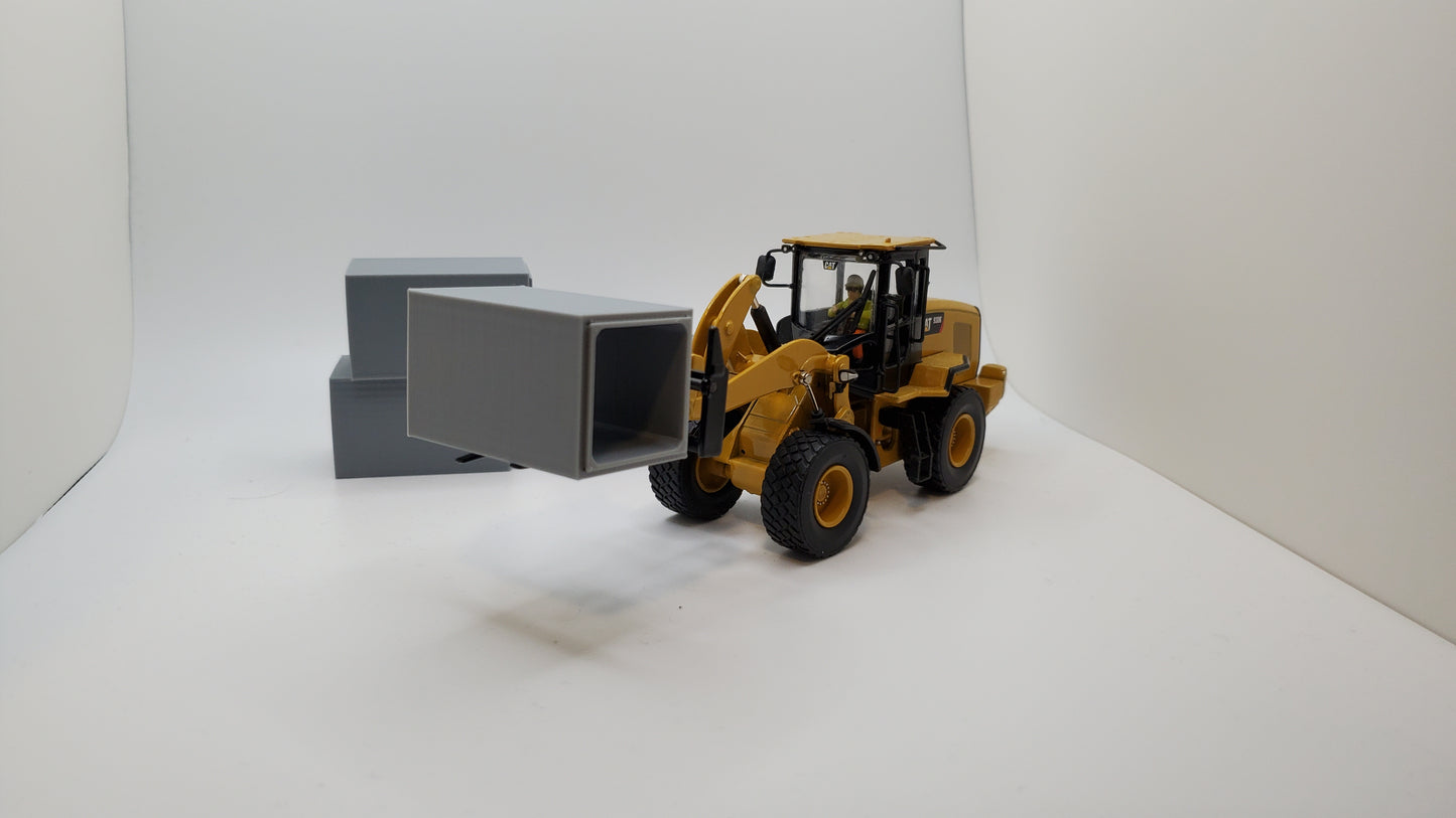 1/50 Scale 4'x4'x8' Monolithic Box Culverts