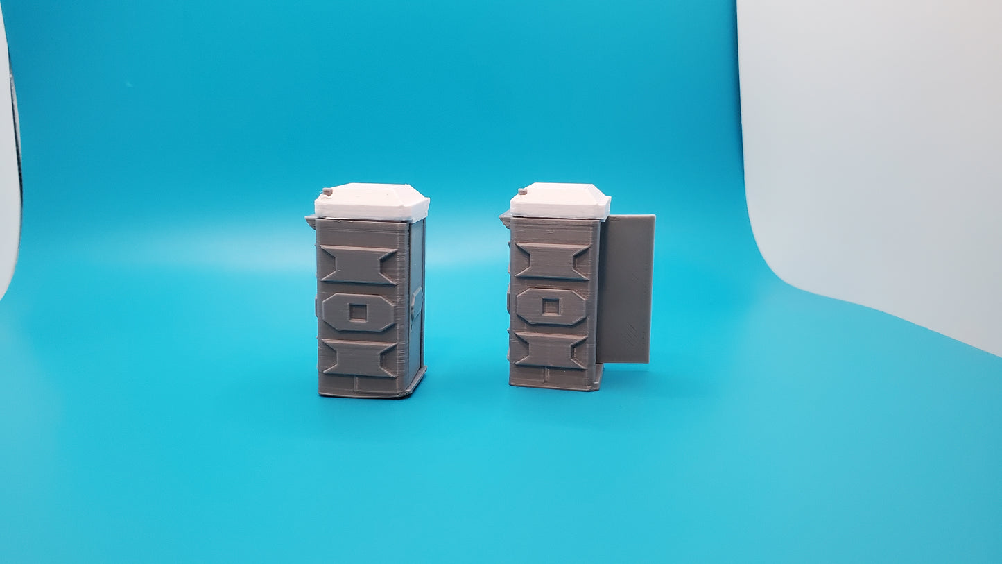 1/50 Scale Porta-Potty *2-Pack*