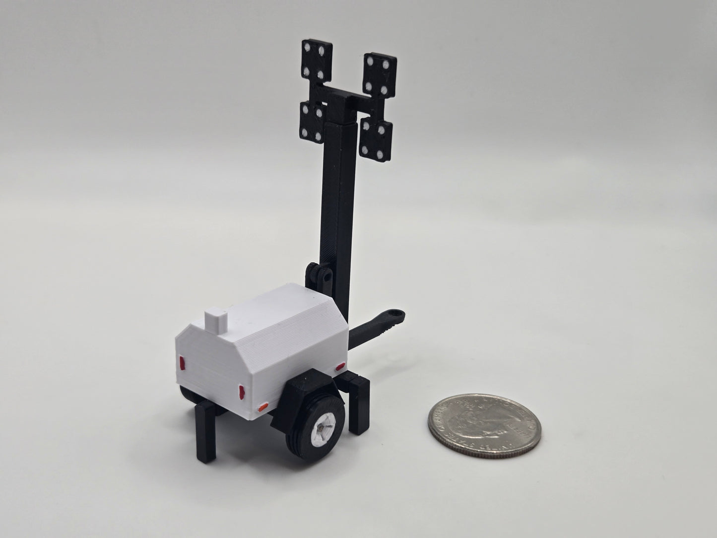 1/50 Scale Posable LED Light Tower