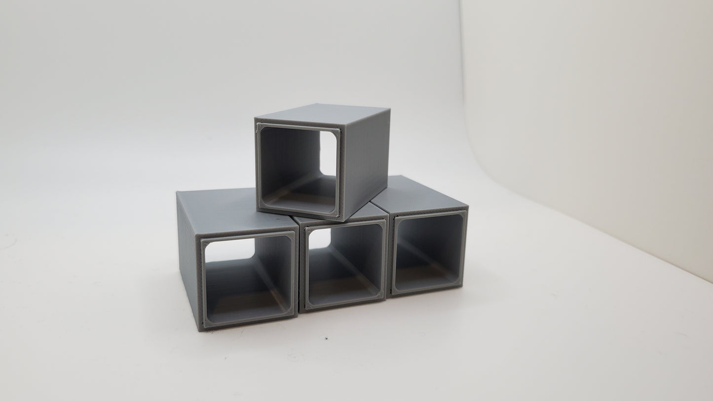 1/50 Scale 4'x4'x8' Monolithic Box Culverts