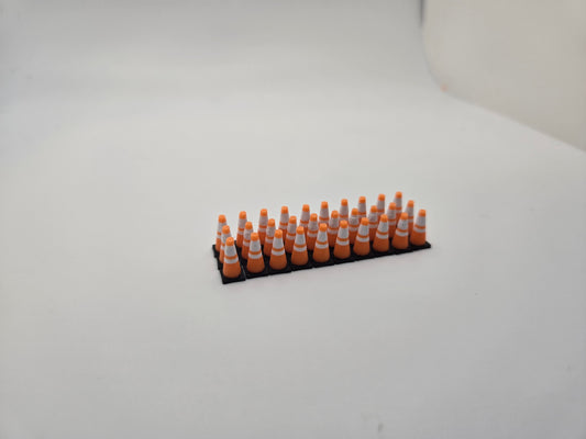 1/64 Scale Traffic Cones *30 Pack*