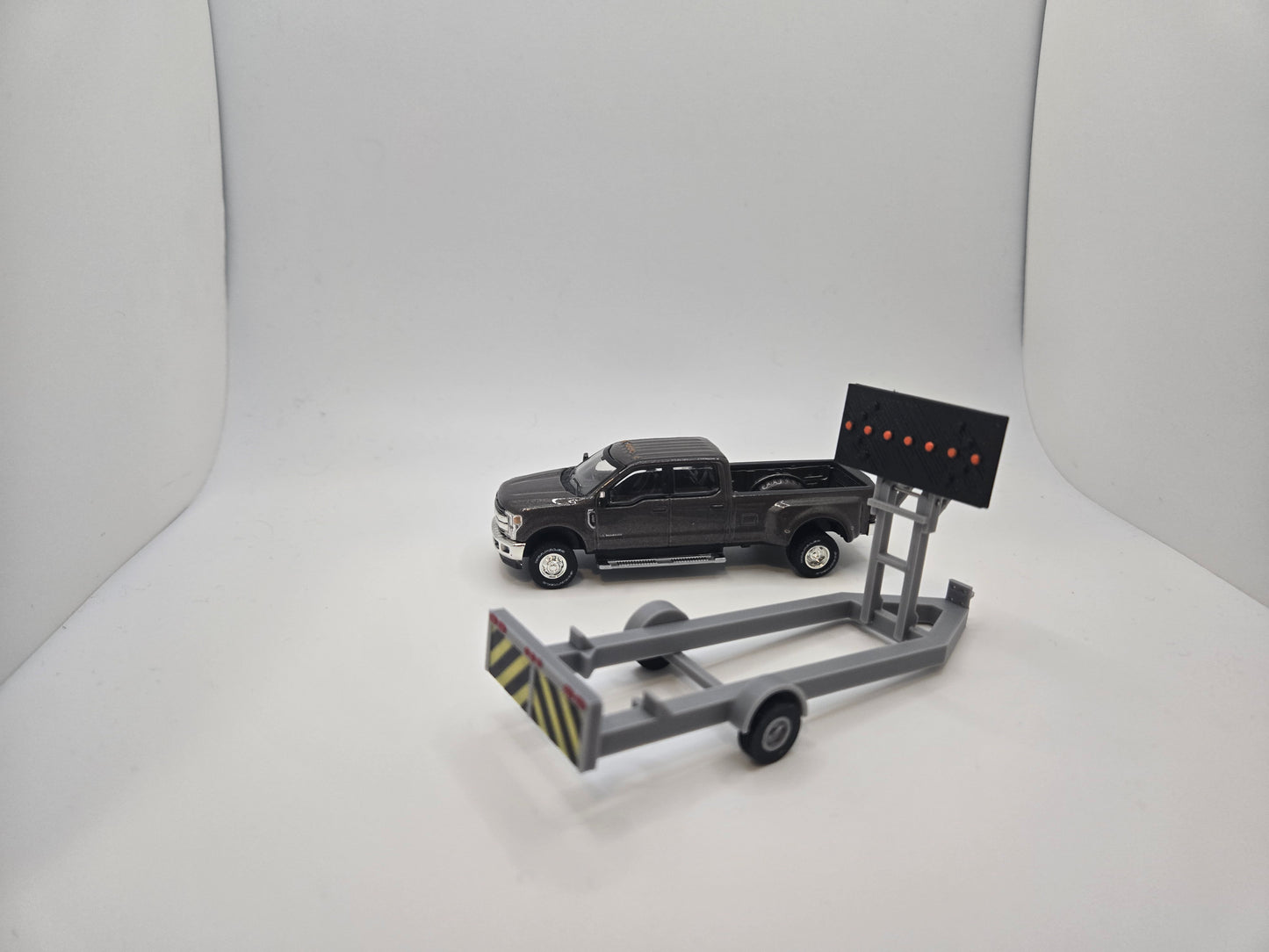 1/64 Scale Posable Attenuator Trailer