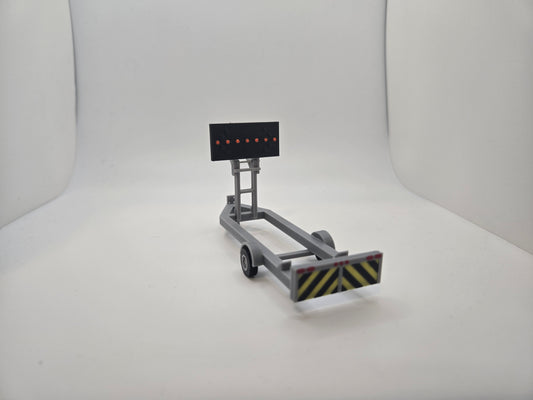 1/64 Scale Posable Attenuator Trailer